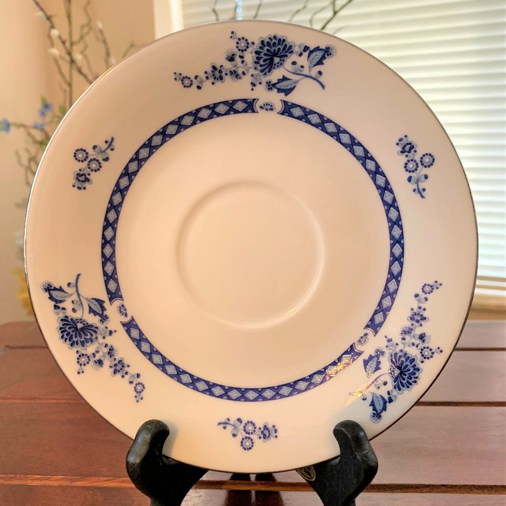Liling Fine China 'Blue Cathay' Yung Shen Saucer